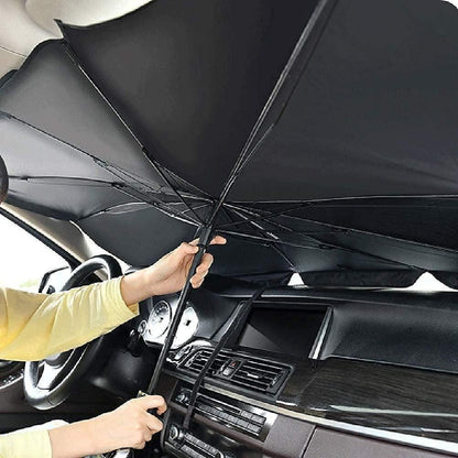 🛡️ UV Shield Car Umbrella – Stay Cool Always ❄️