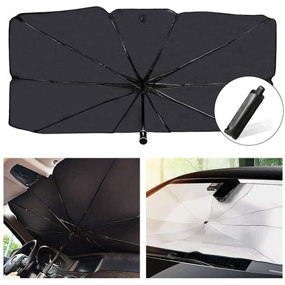 🛡️ UV Shield Car Umbrella – Stay Cool Always ❄️
