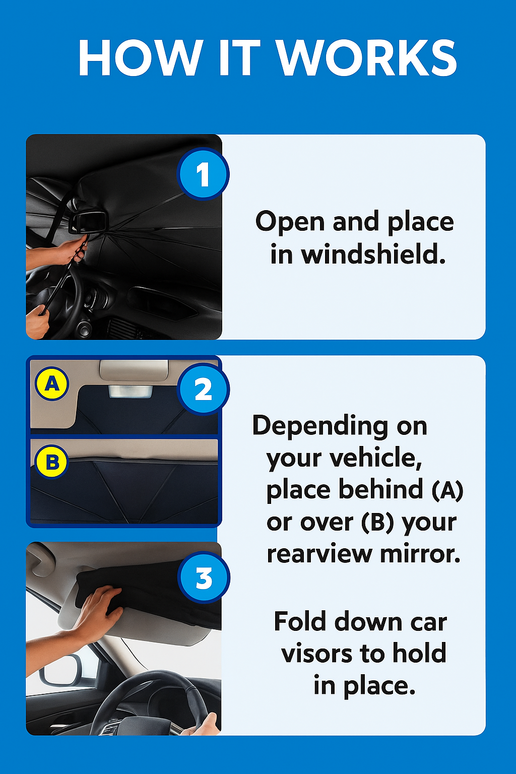 🛡️ UV Shield Car Umbrella – Stay Cool Always ❄️